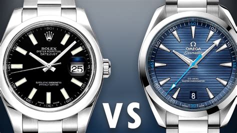 rolex datejust 41 vs omega seamaster aqua terra|Omega Seamaster vs Rolex.